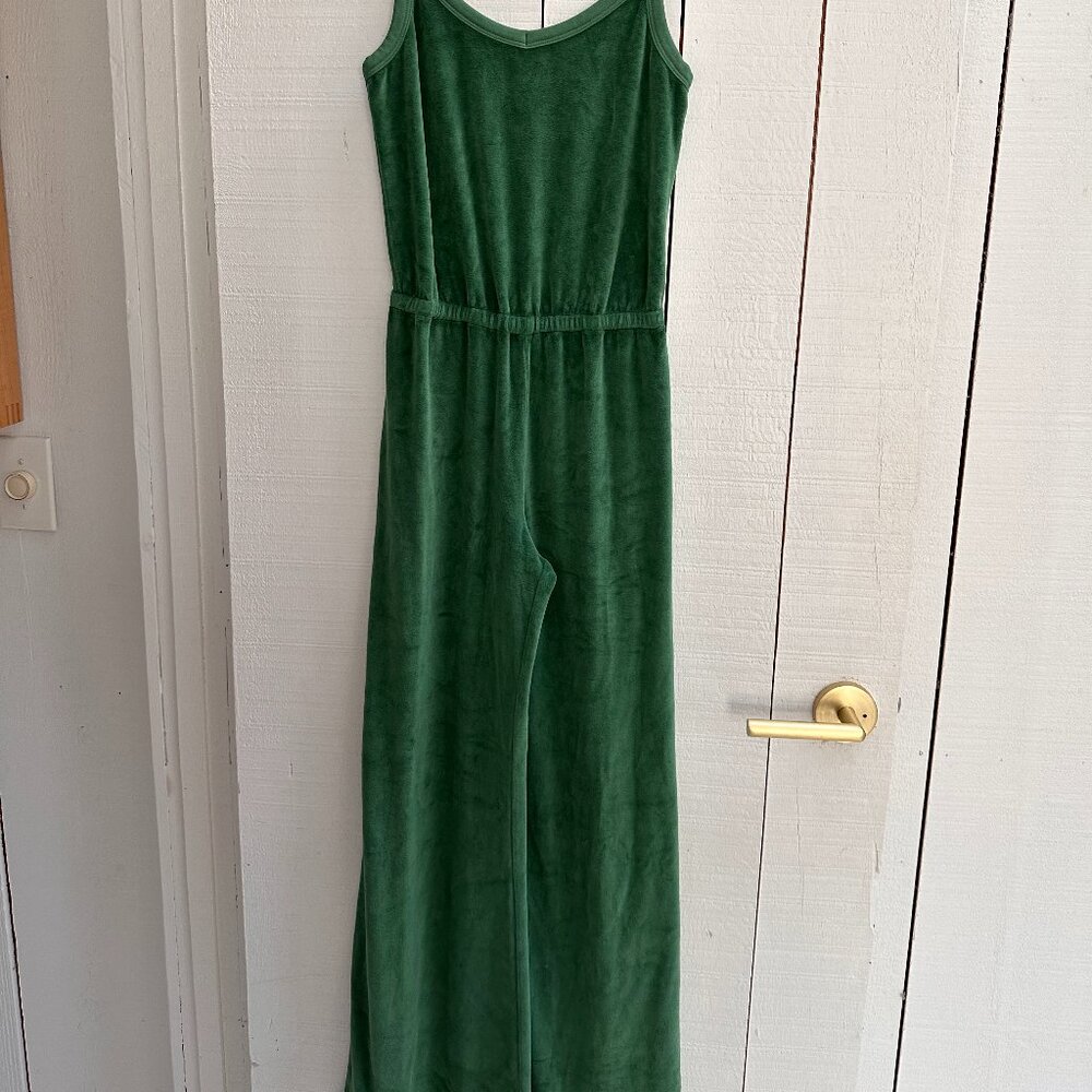 Suzie Kondi Jumpsuit in Clover Velour